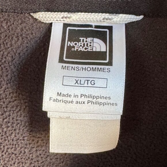 The North Face Mens XL Black 1/4 Zip Pullover Fleece Jacket Athletic - Picture 2 of 8